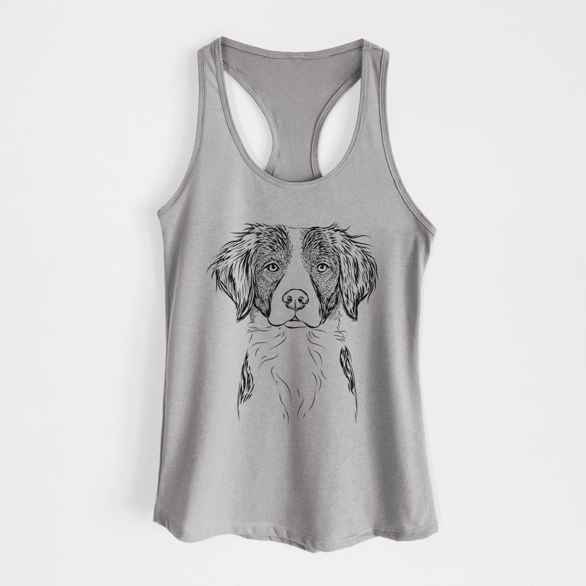 Remi the Brittany - Women&#39;s Racerback Tanktop