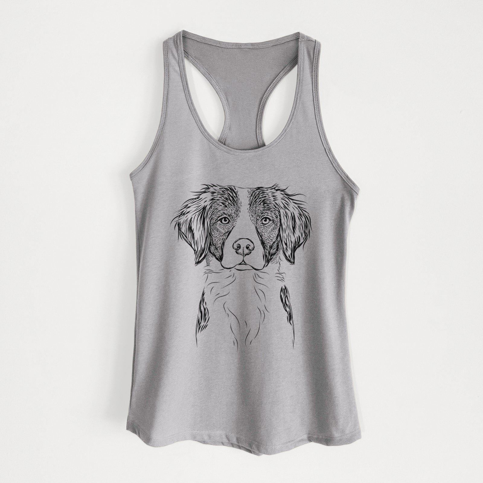 Remi the Brittany - Women's Racerback Tanktop