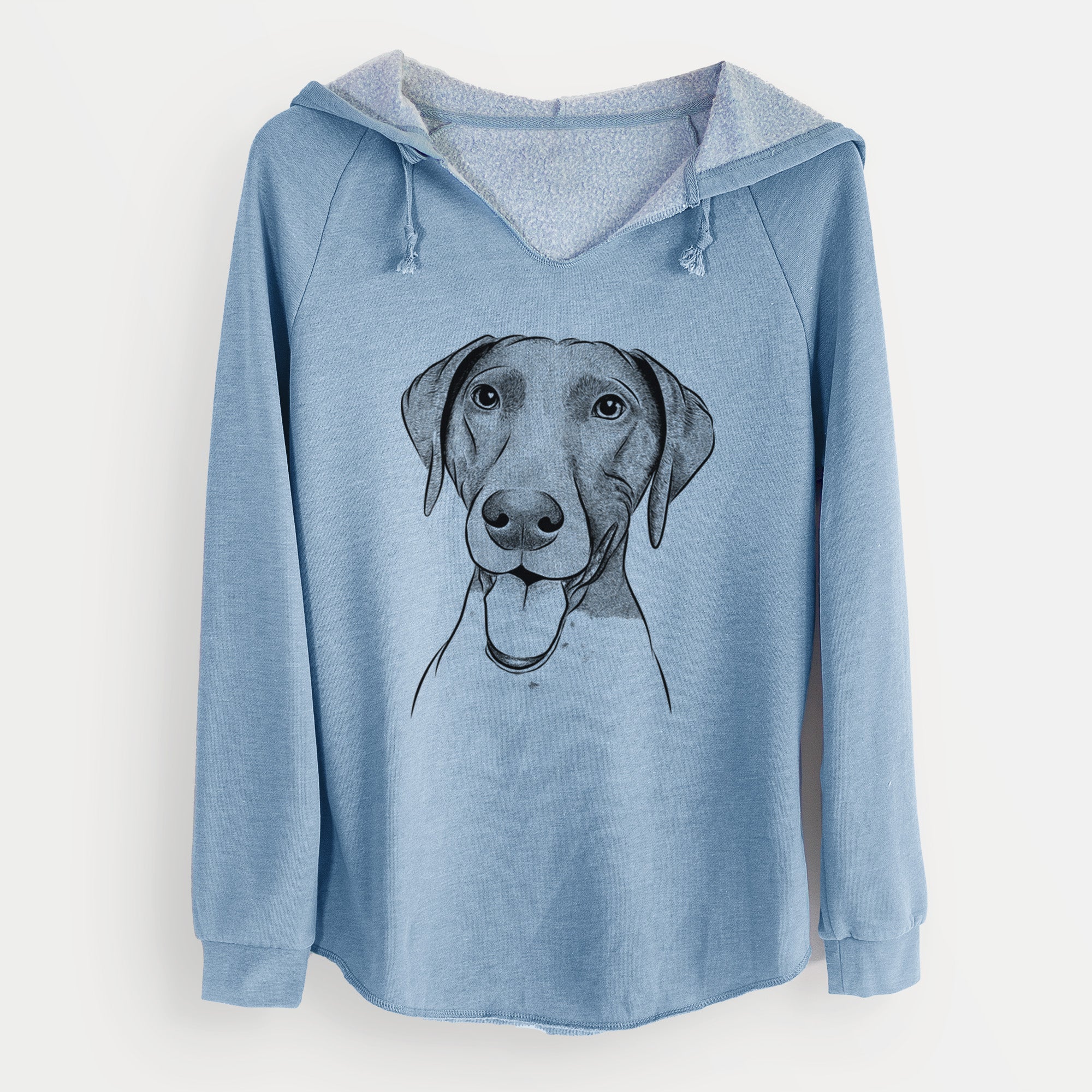 Bare Remi the German Shorthaired Pointer - Cali Wave Hooded Sweatshirt