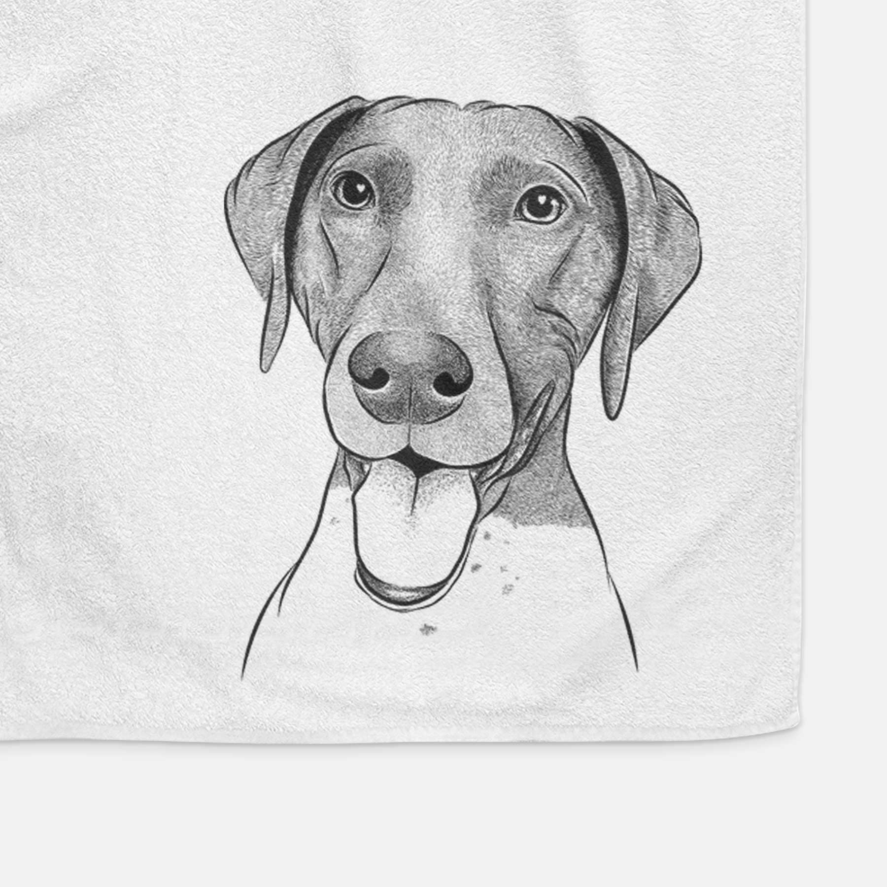 Remi the German Shorthaired Pointer Decorative Hand Towel