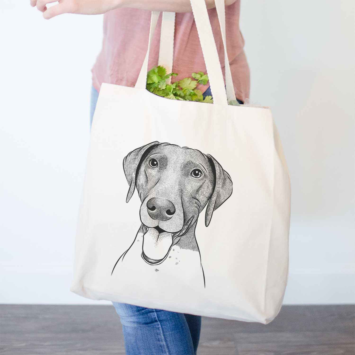 Remi the German Shorthaired Pointer - Tote Bag