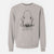 Bare Remington the Bedlington Terrier - Unisex Pigment Dyed Crew Sweatshirt