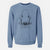 Bare Remington the Bedlington Terrier - Unisex Pigment Dyed Crew Sweatshirt