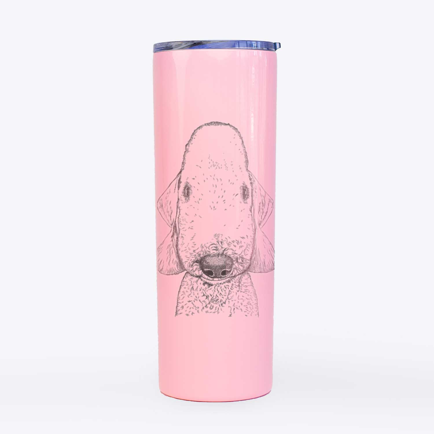 Remington the Bedlington Terrier - 20oz Skinny Tumbler