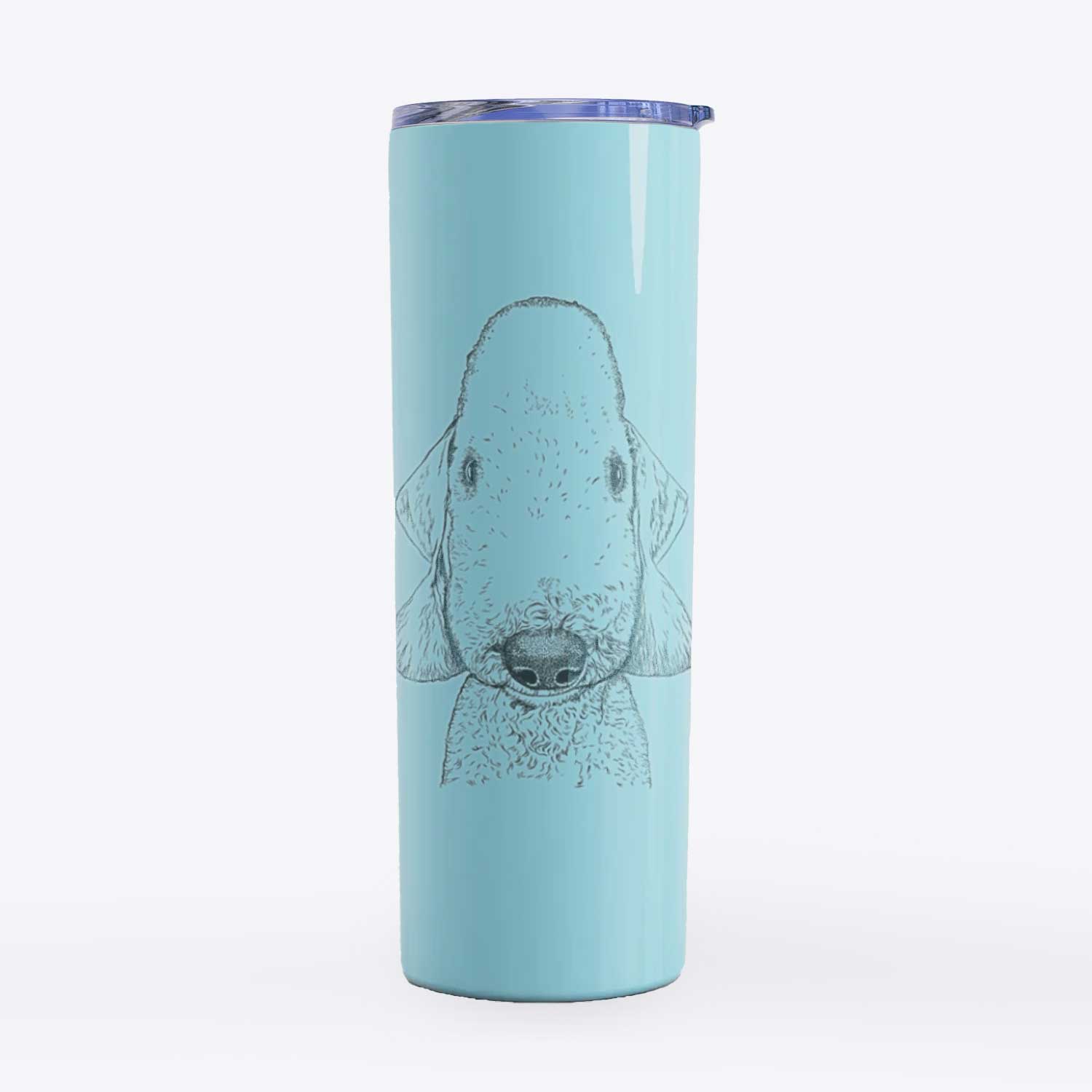 Remington the Bedlington Terrier - 20oz Skinny Tumbler