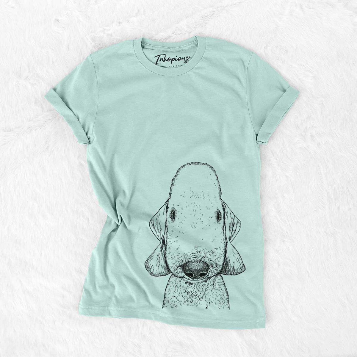 Remington the Bedlington Terrier - Bella Canvas Unisex Crewneck