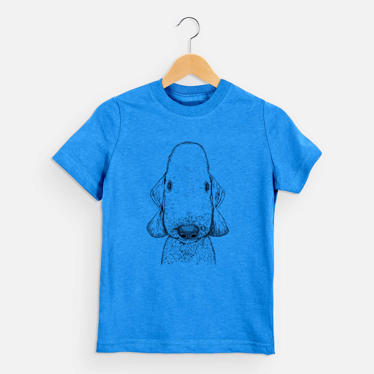 Bare Remington the Bedlington Terrier - Kids/Youth/Toddler Shirt