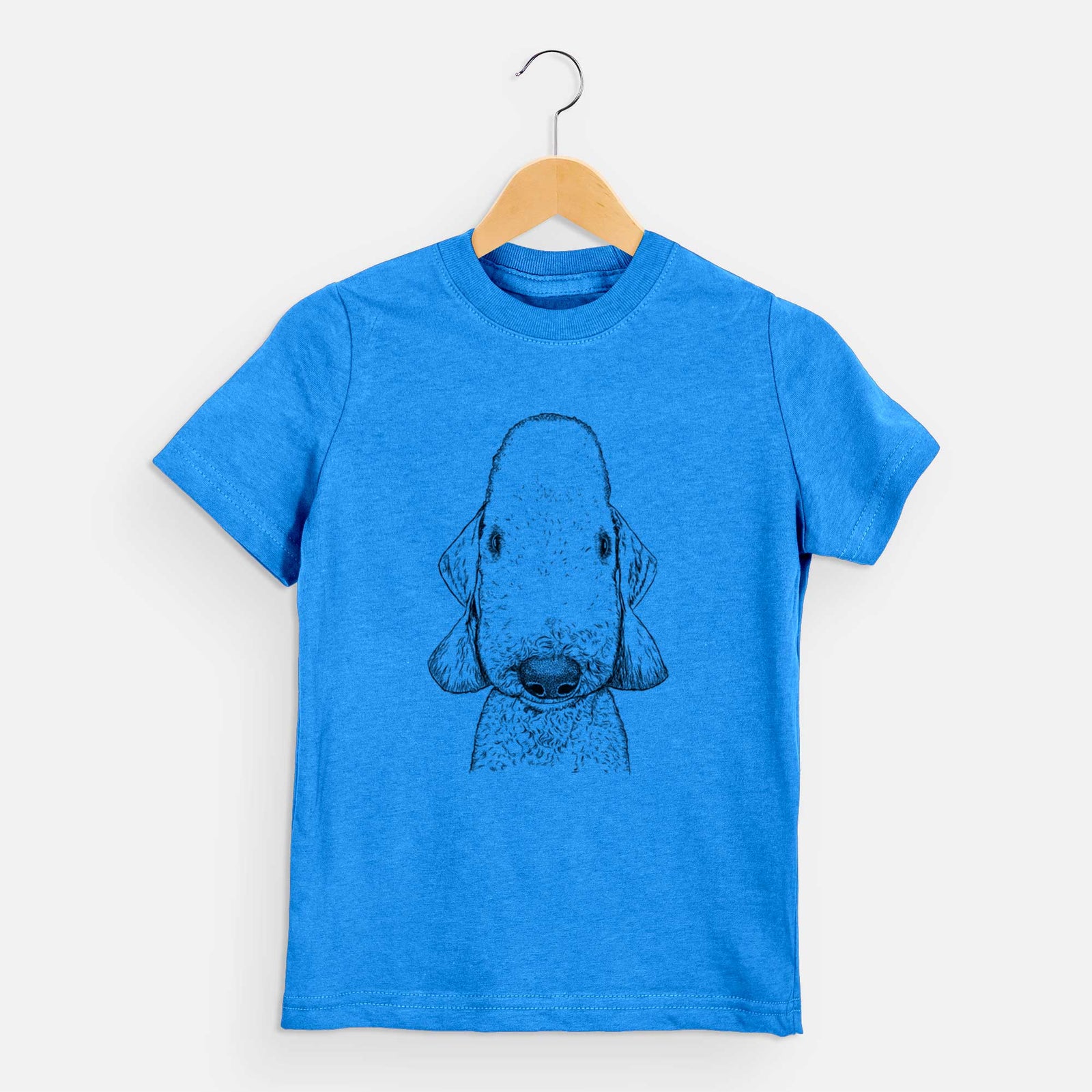 Bare Remington the Bedlington Terrier - Kids/Youth/Toddler Shirt