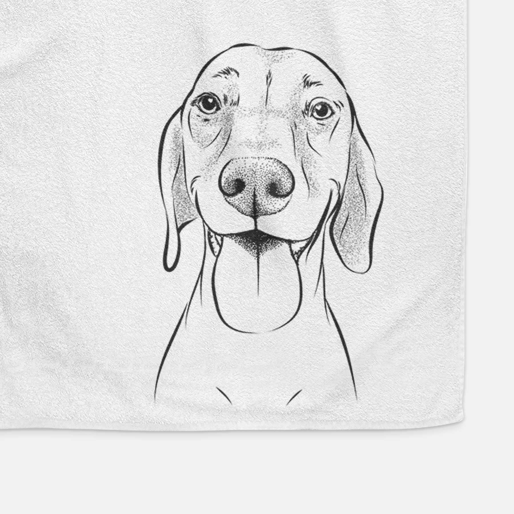 Remington the Vizsla Decorative Hand Towel