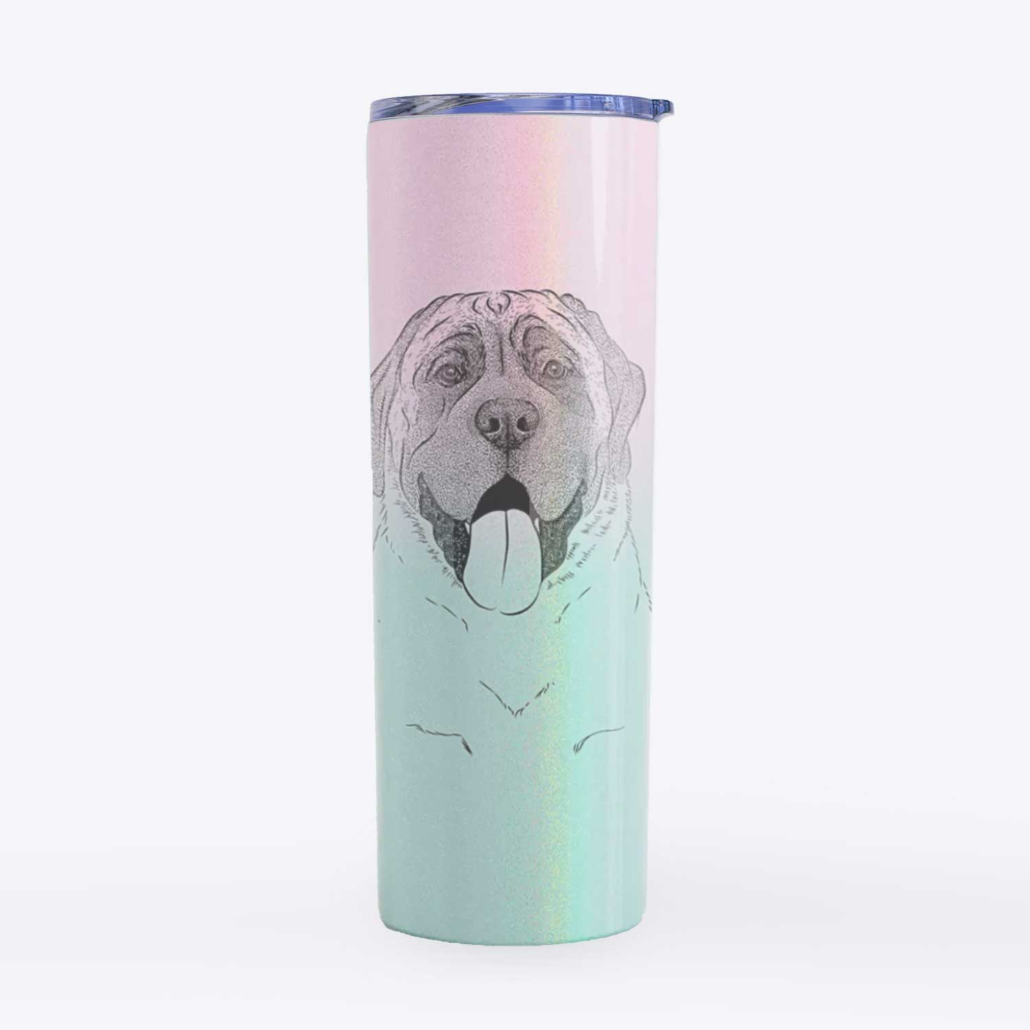 Remmie the English Mastiff - 20oz Skinny Tumbler