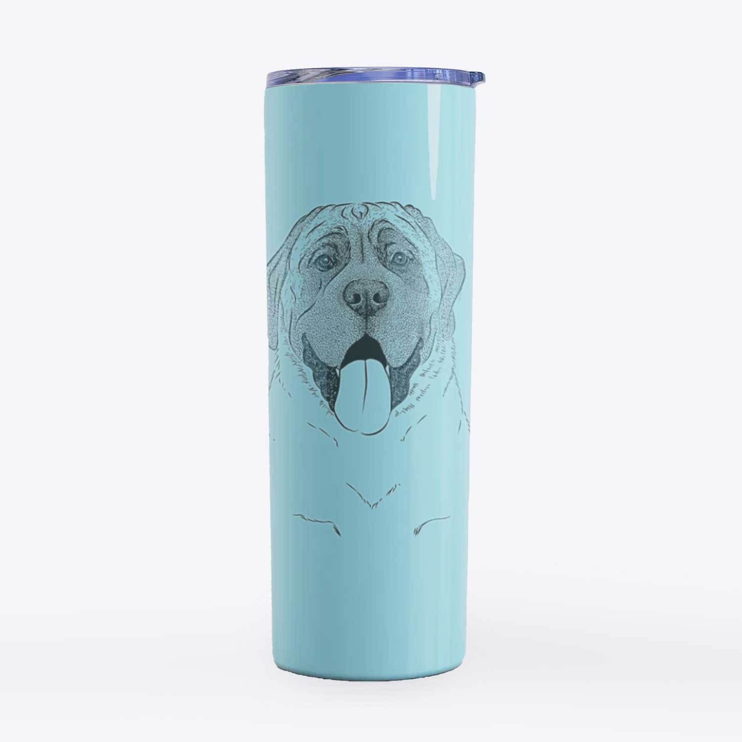 Remmie the English Mastiff - 20oz Skinny Tumbler