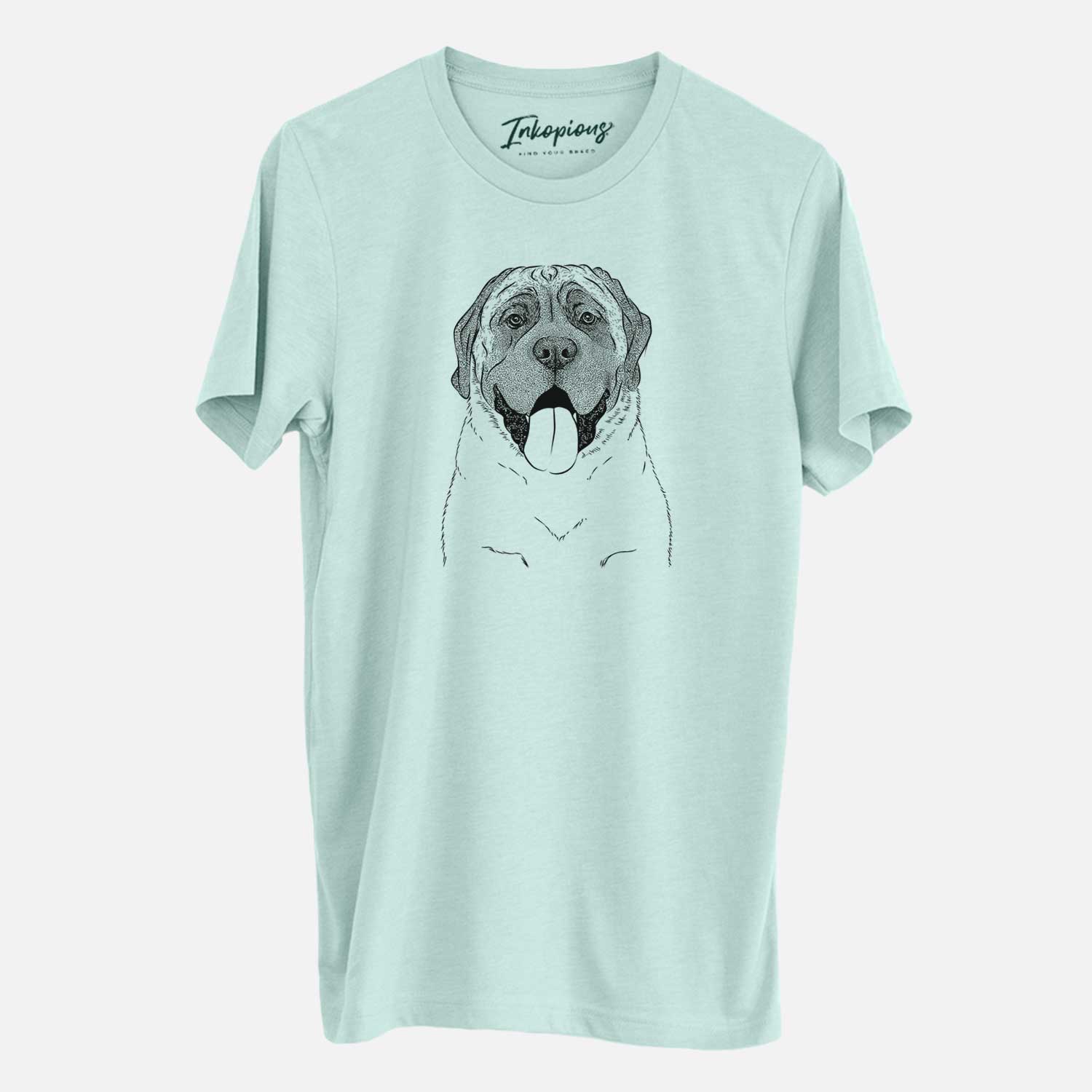 Bare Remmie the English Mastiff - Unisex Crewneck