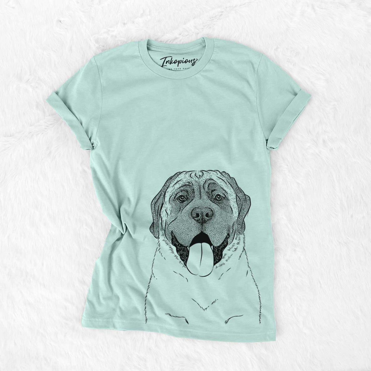 Bare Remmie the English Mastiff - Unisex Crewneck