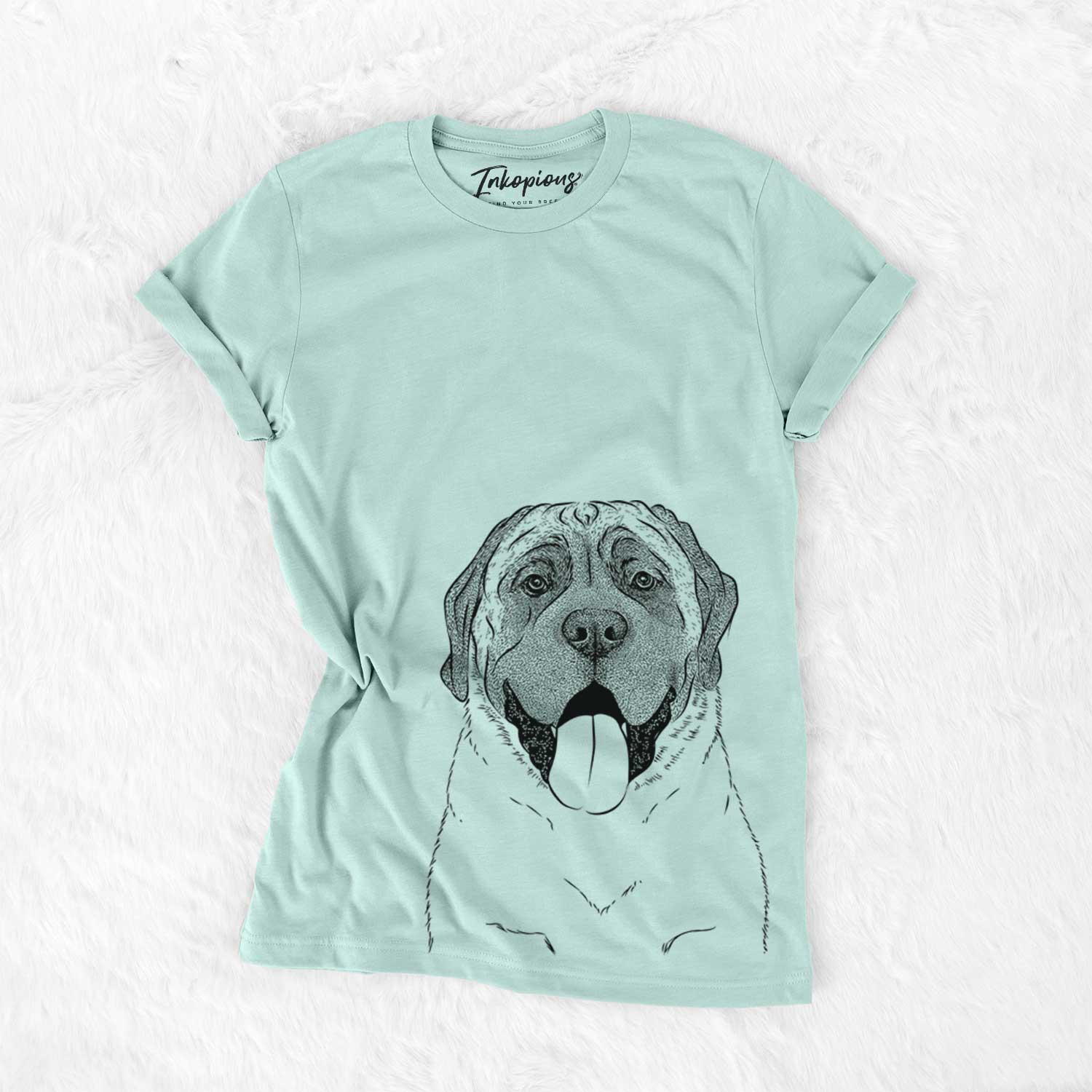 Bare Remmie the English Mastiff - Unisex Crewneck