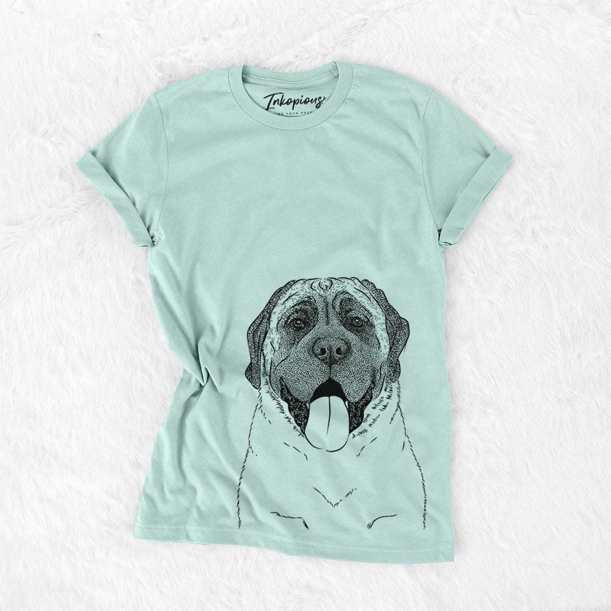 Remmie the English Mastiff - Bella Canvas Unisex Crewneck