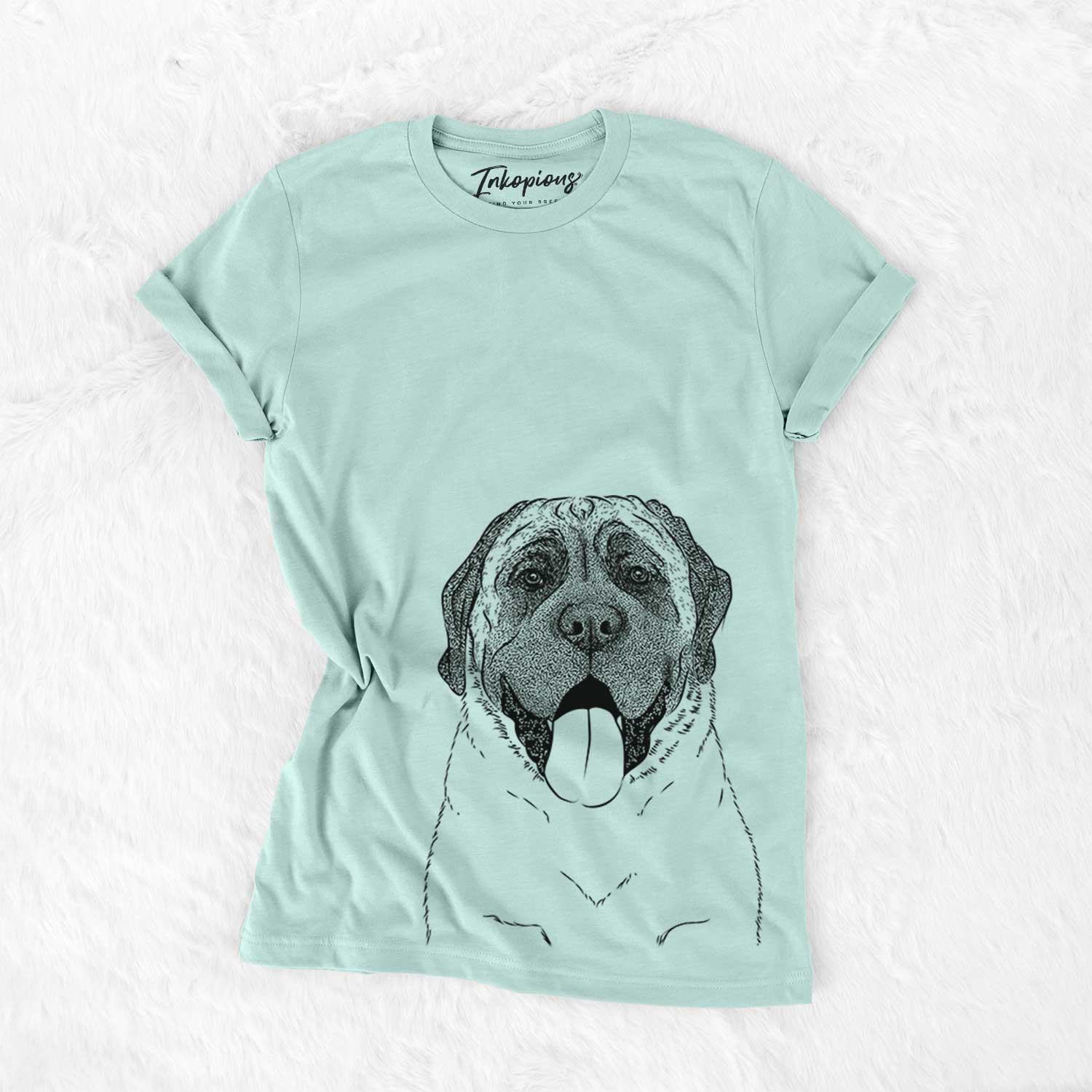 Remmie the English Mastiff - Bella Canvas Unisex Crewneck