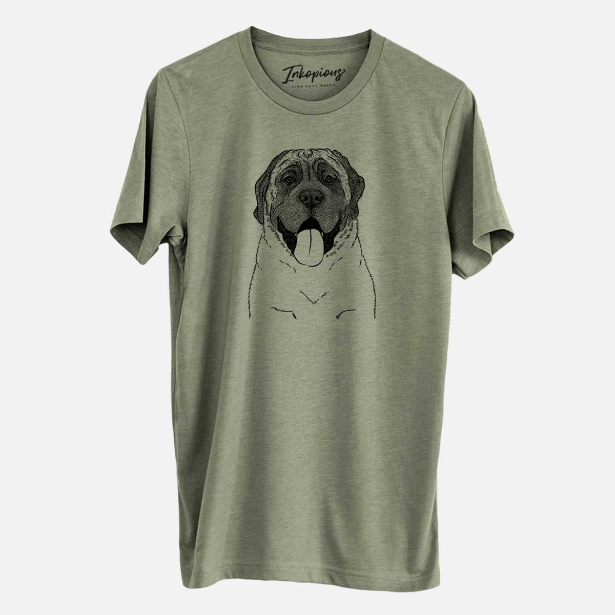 Bare Remmie the English Mastiff - Unisex Crewneck