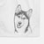 Remmie the Siberian Husky Decorative Hand Towel