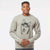 Bare Remmie the Siberian Husky - Unisex Pigment Dyed Crew Sweatshirt