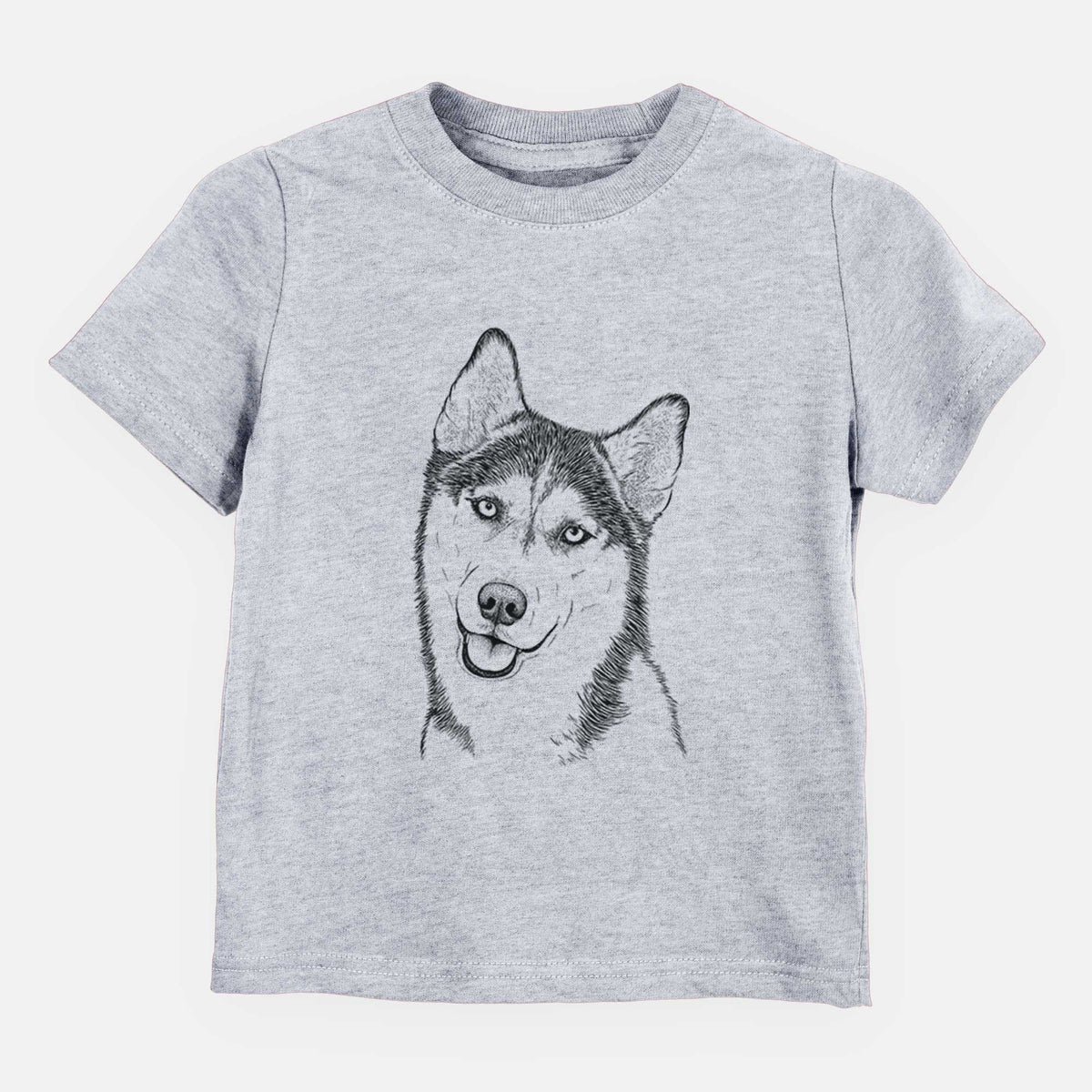 Bare Remmie the Siberian Husky - Kids/Youth/Toddler Shirt