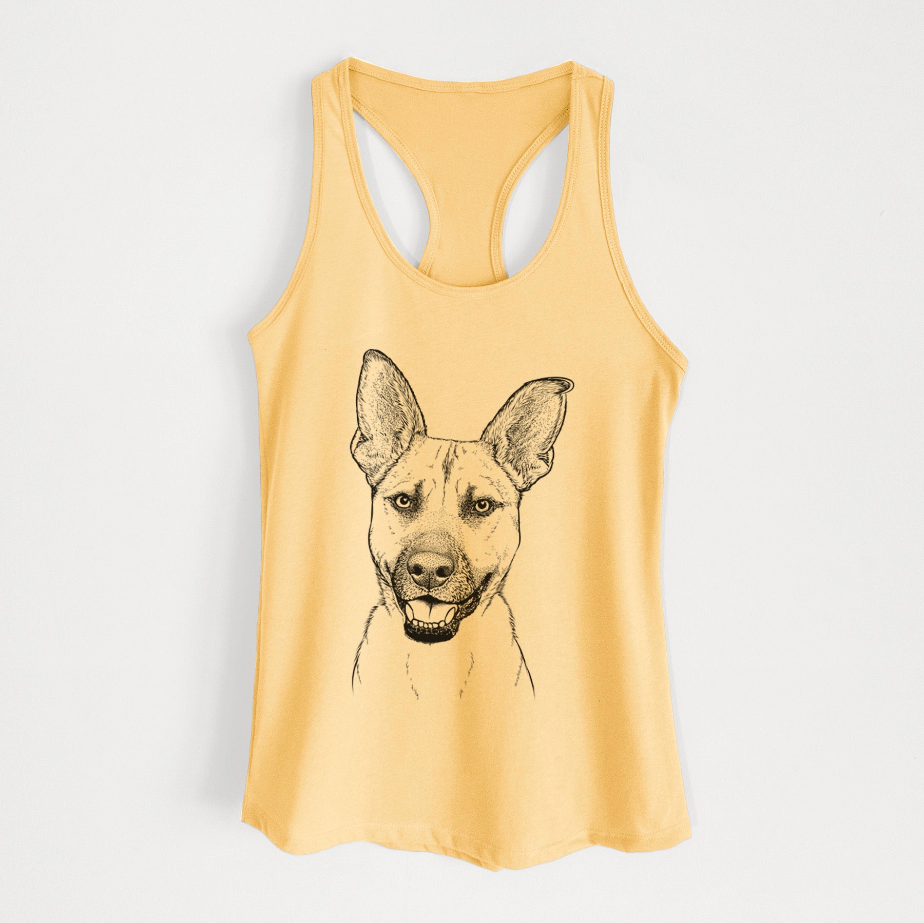 Remus the German Shepherd Mix - Women's Racerback Tanktop