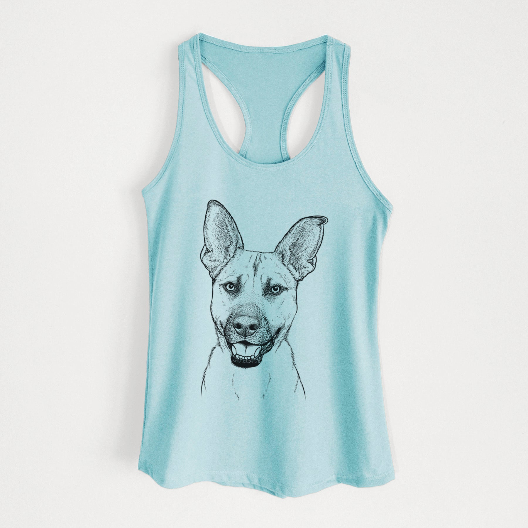 Remus the German Shepherd Mix - Women's Racerback Tanktop