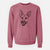 Bare Remus the German Shepherd Mix - Unisex Pigment Dyed Crew Sweatshirt