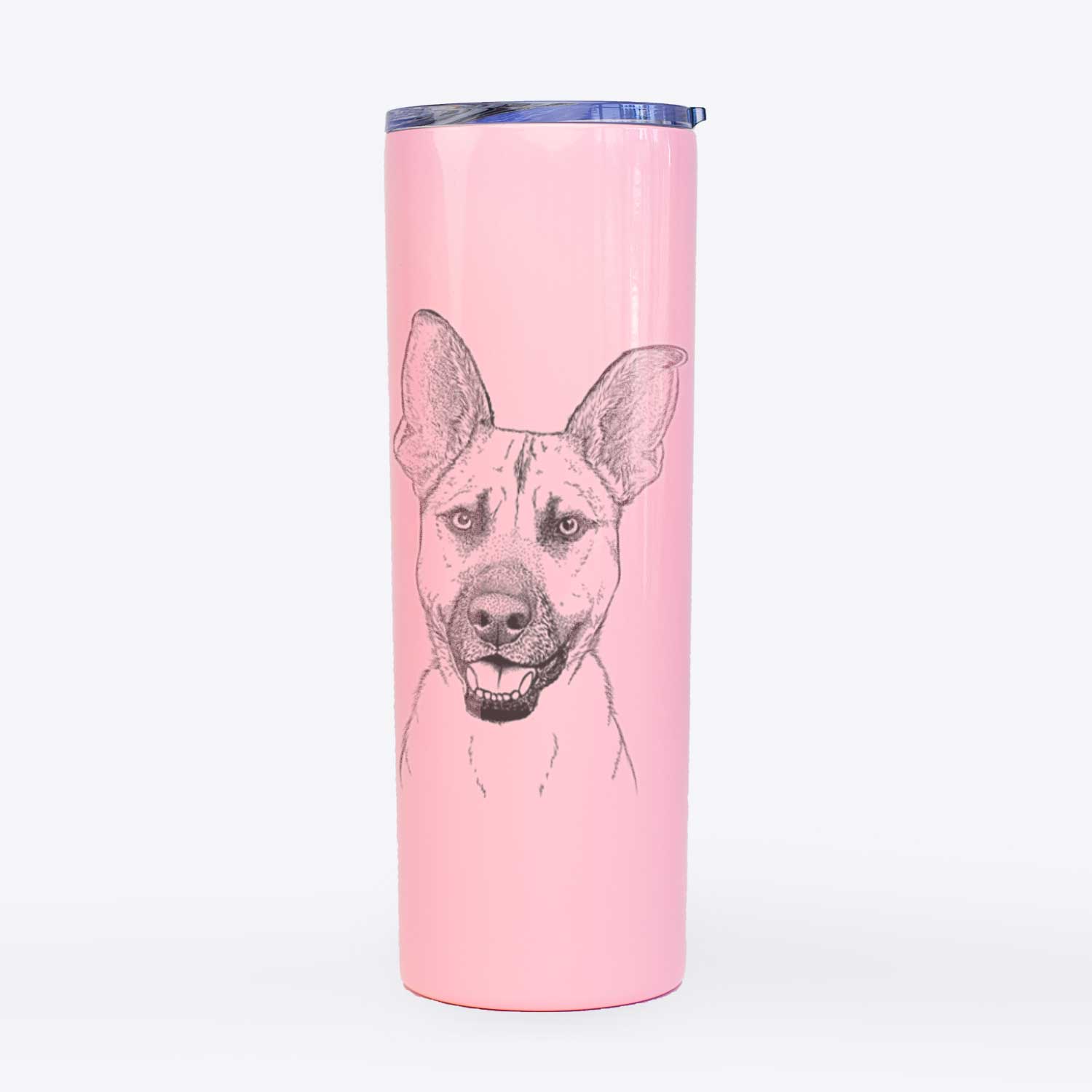 Remus the German Shepherd Mix - 20oz Skinny Tumbler