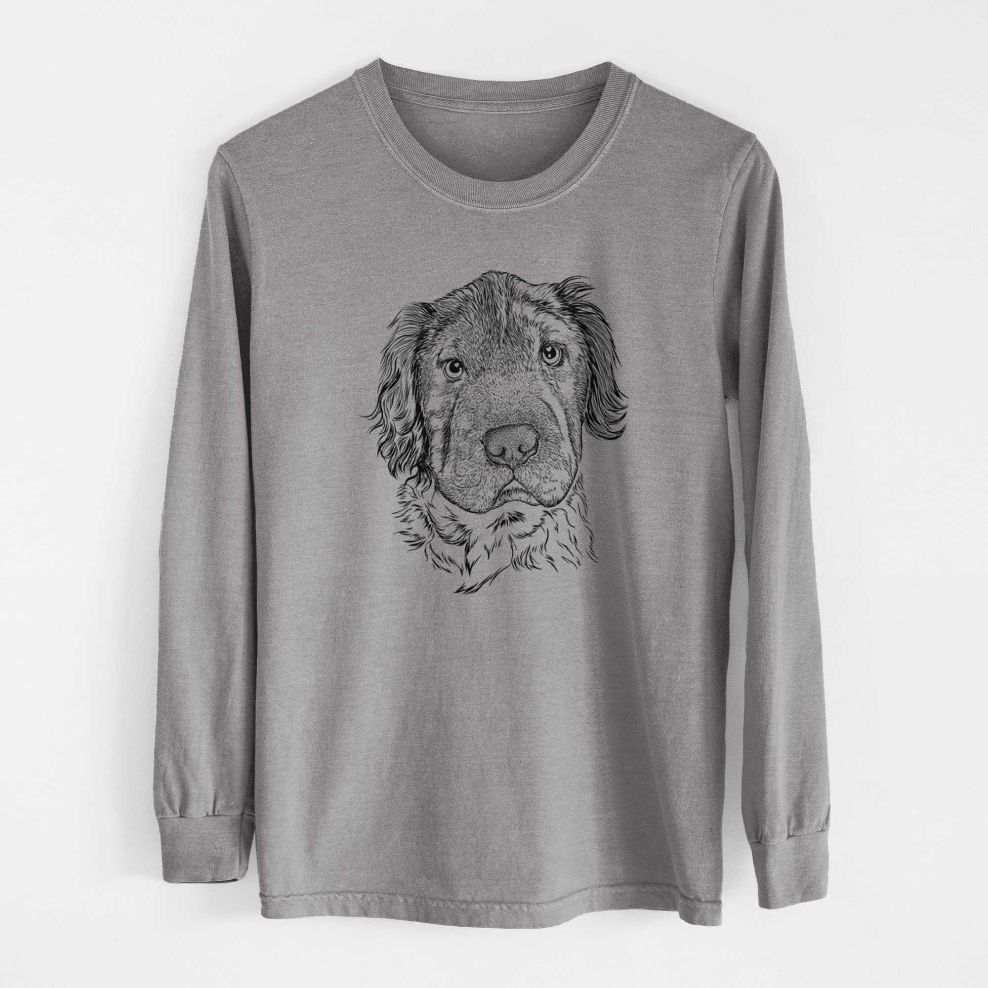 Bare Rex the Mini Hippo - Heavyweight 100% Cotton Long Sleeve