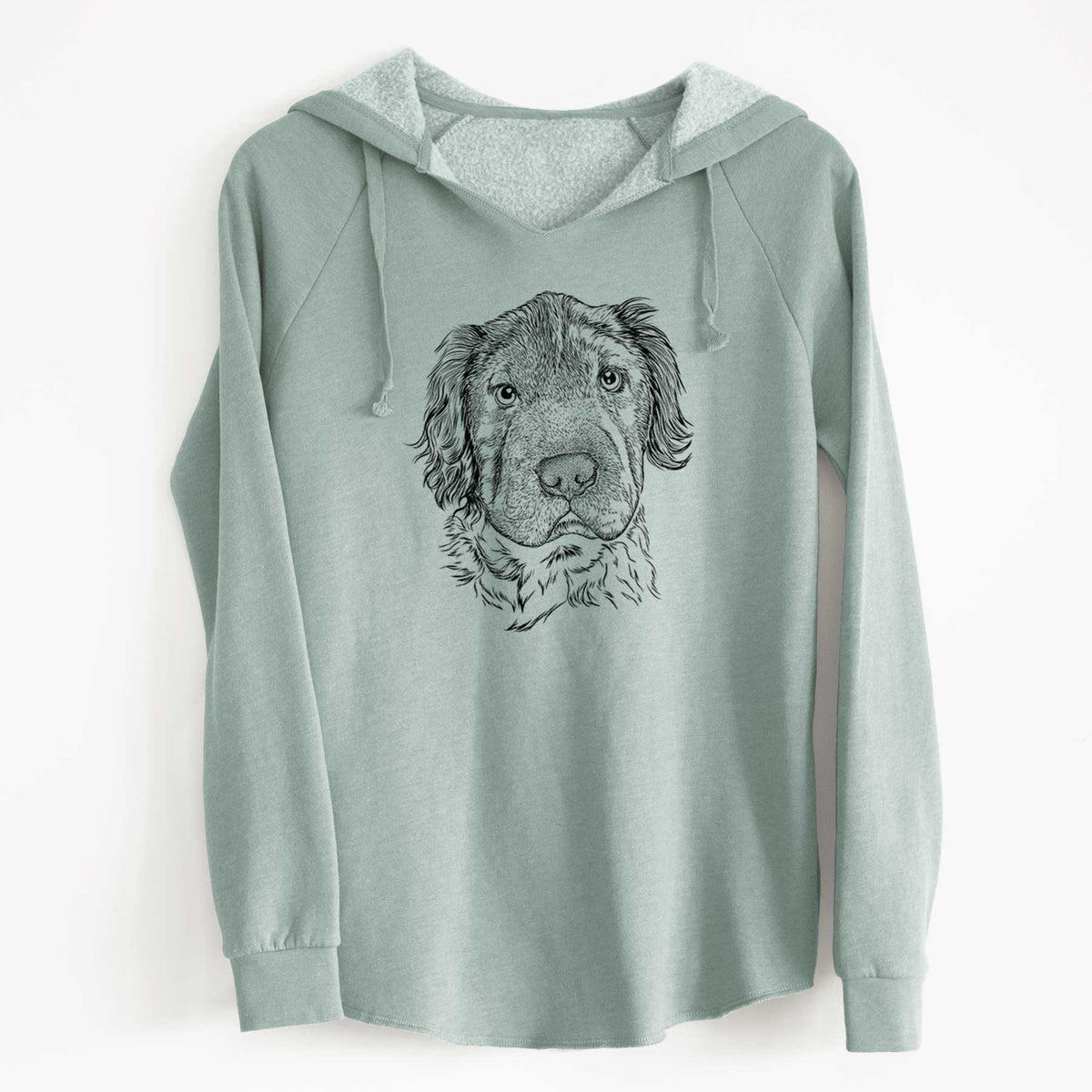 Bare Rex the Mini Hippo - Cali Wave Hooded Sweatshirt