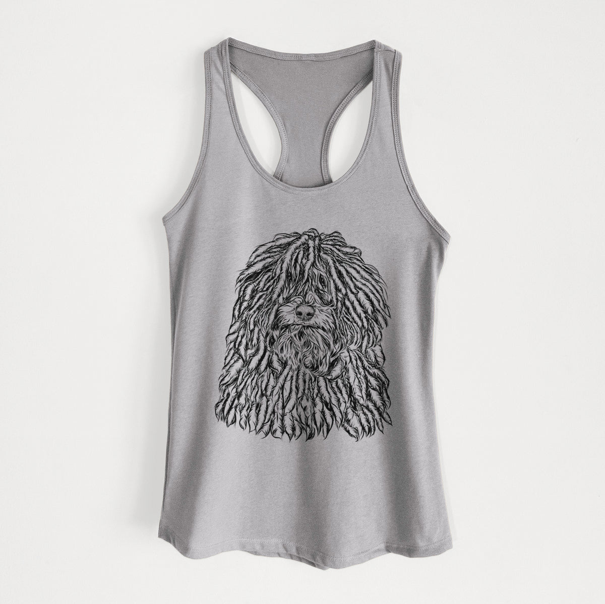 Rezi the Puli - Women&#39;s Racerback Tanktop