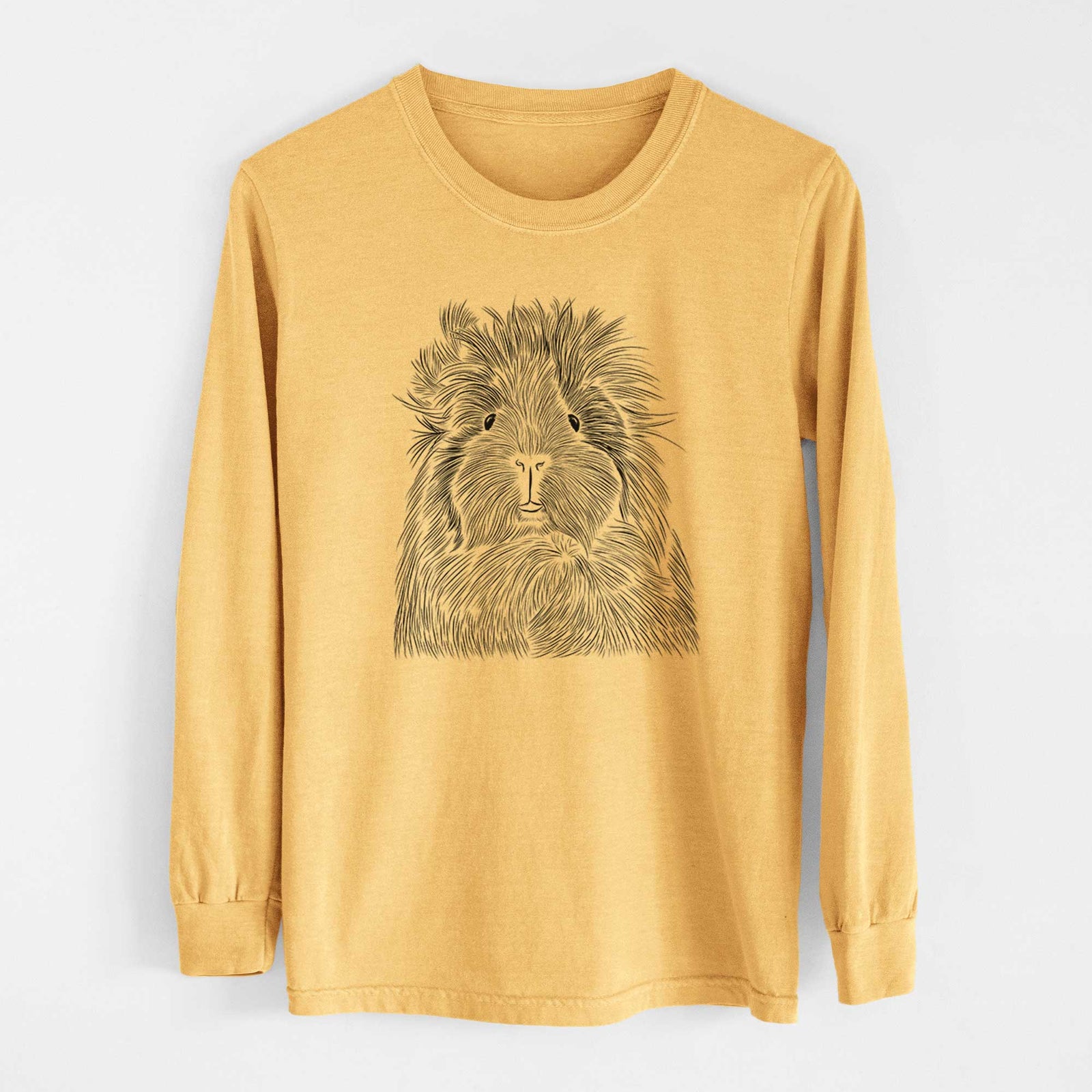 Bare Rhino the Guinea Pig - Heavyweight 100% Cotton Long Sleeve
