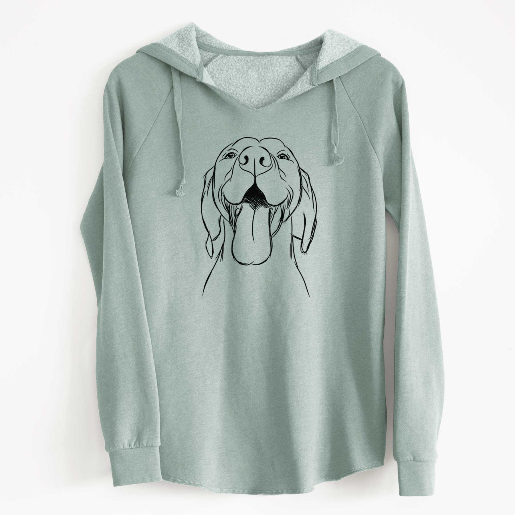 Bare Rhys the Vizsla - Cali Wave Hooded Sweatshirt