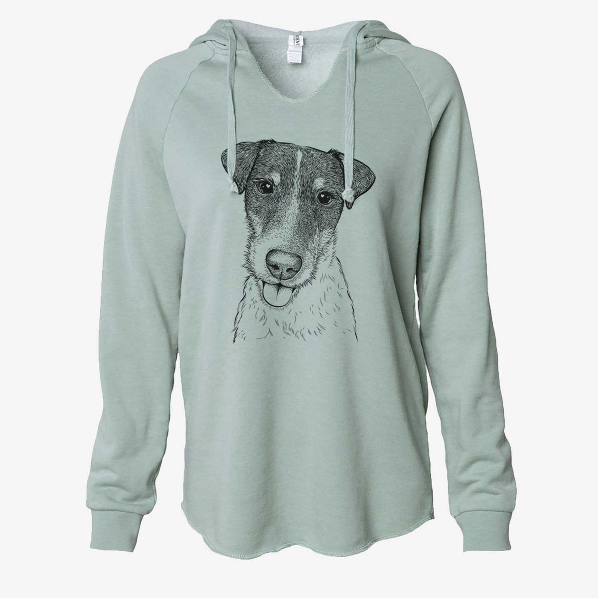 Rider the Parson Russell Terrier - Cali Wave Hooded Sweatshirt