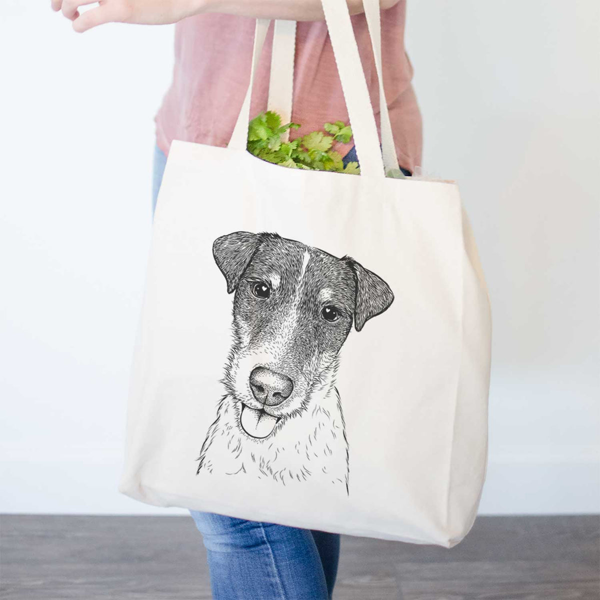 Rider the Parson Russell Terrier - Tote Bag