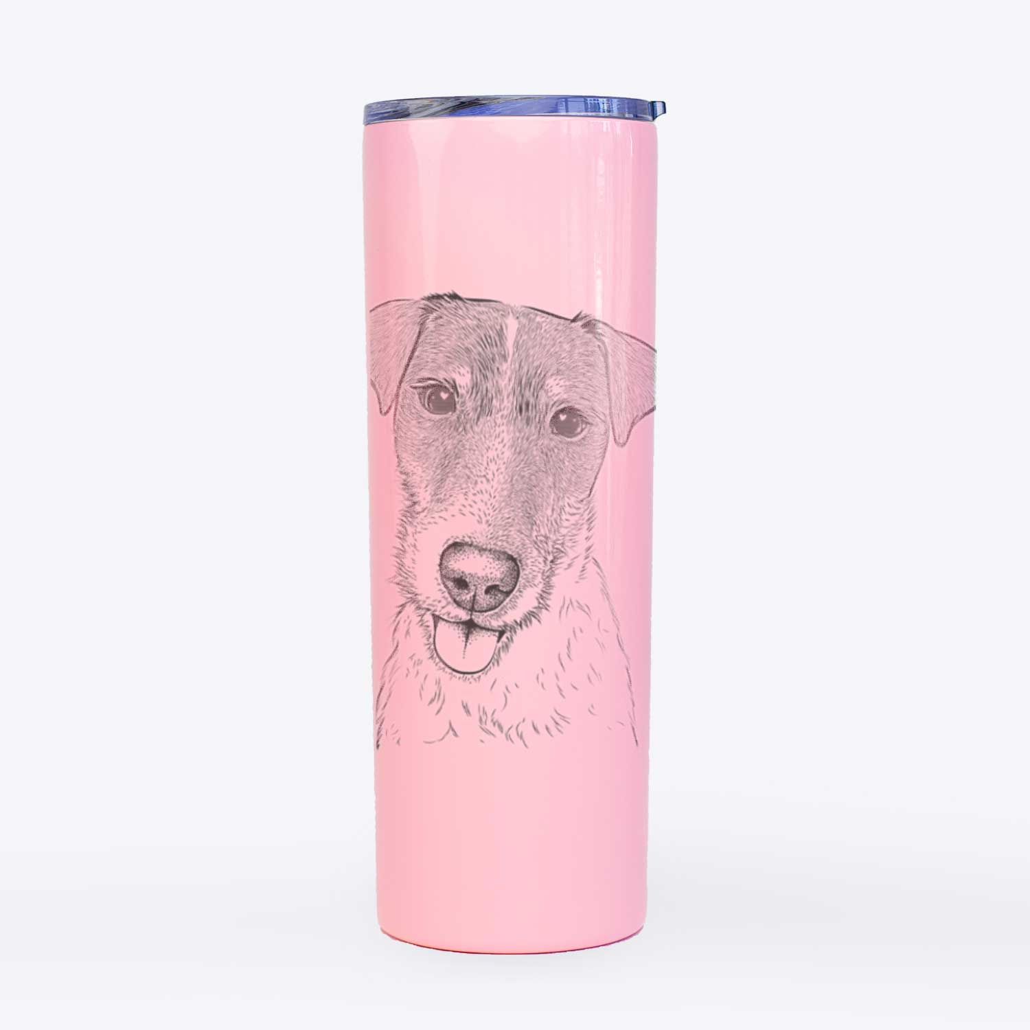 Rider the Parson Russell Terrier - 20oz Skinny Tumbler