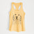 Ridge the Golden Retriever - Women's Racerback Tanktop