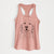 Ridge the Golden Retriever - Women's Racerback Tanktop