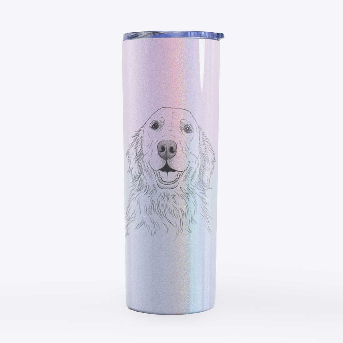 Ridge the Golden Retriever - 20oz Skinny Tumbler