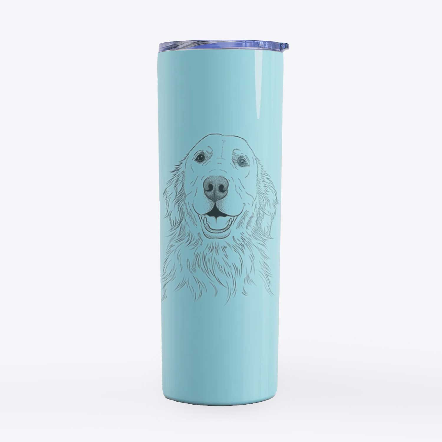 Ridge the Golden Retriever - 20oz Skinny Tumbler