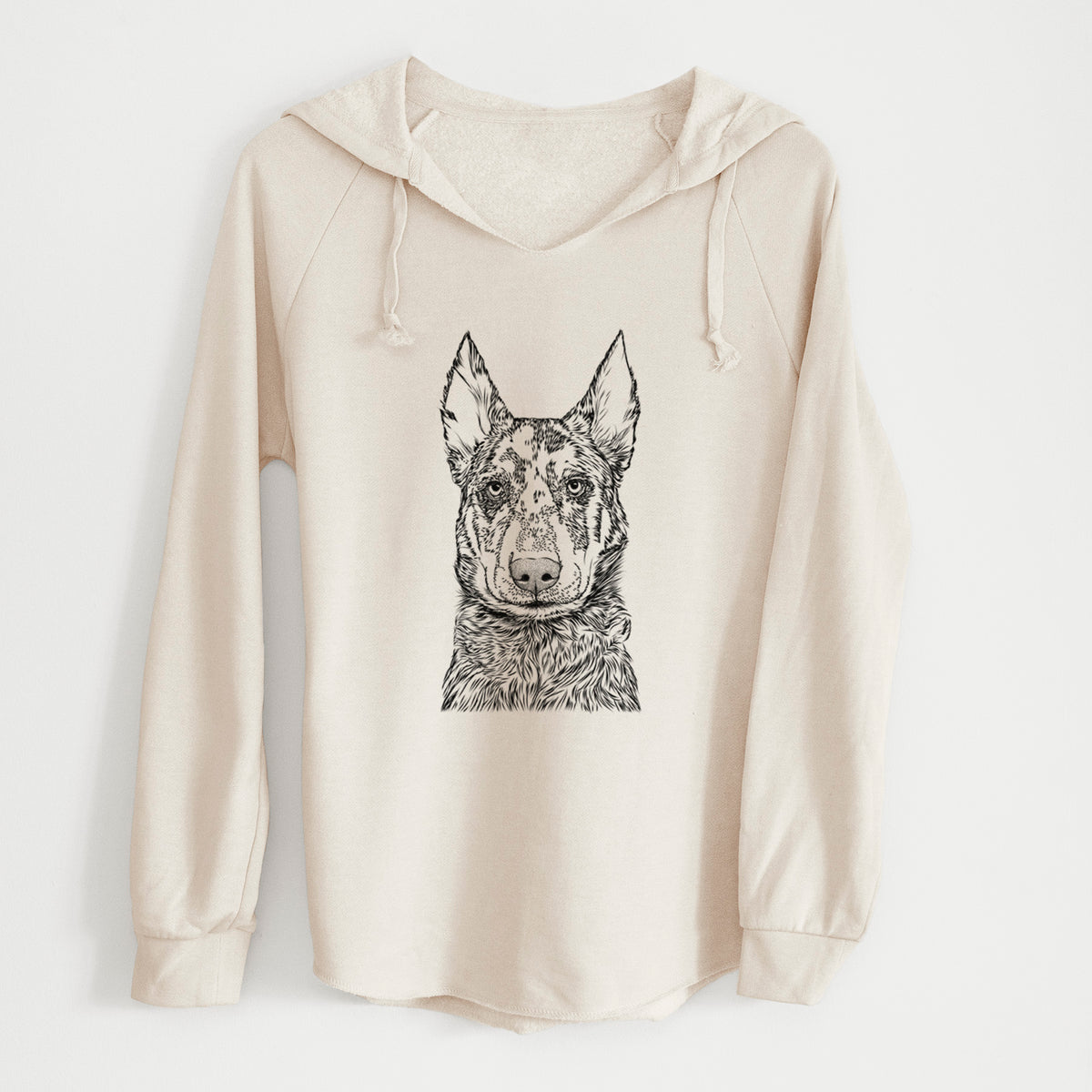 Bare Riggs the Beauceron - Cali Wave Hooded Sweatshirt