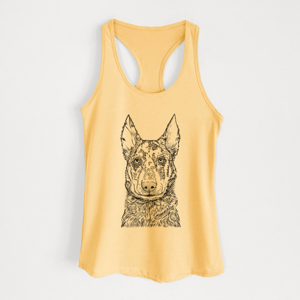Riggs the Beauceron - Women's Racerback Tanktop