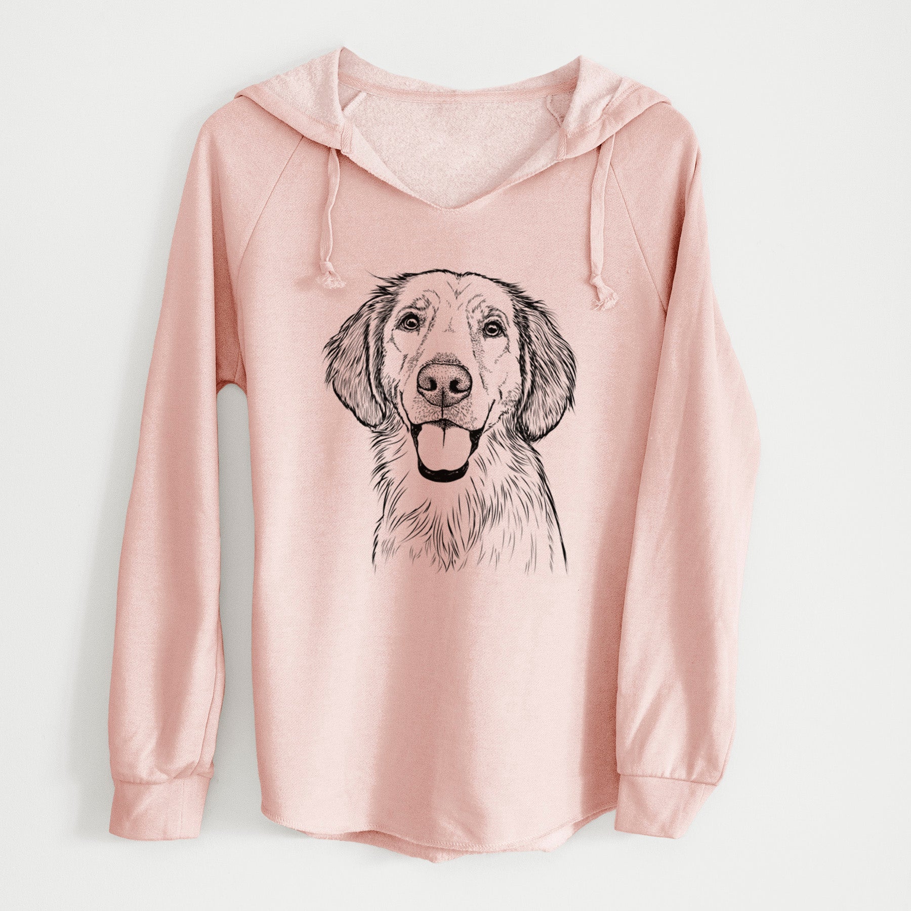 Bare Riley the Golden Retriever - Cali Wave Hooded Sweatshirt