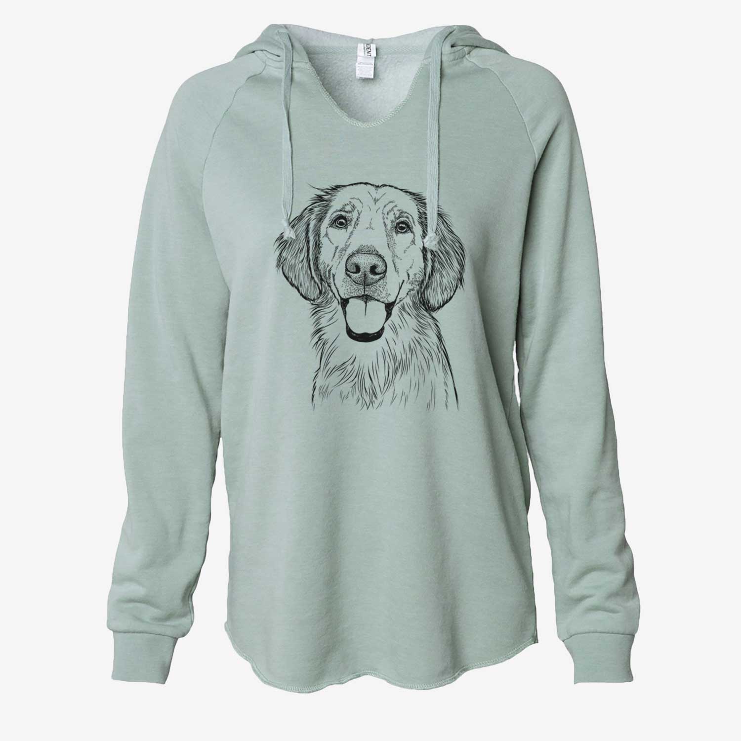 Riley the Golden Retriever - Cali Wave Hooded Sweatshirt