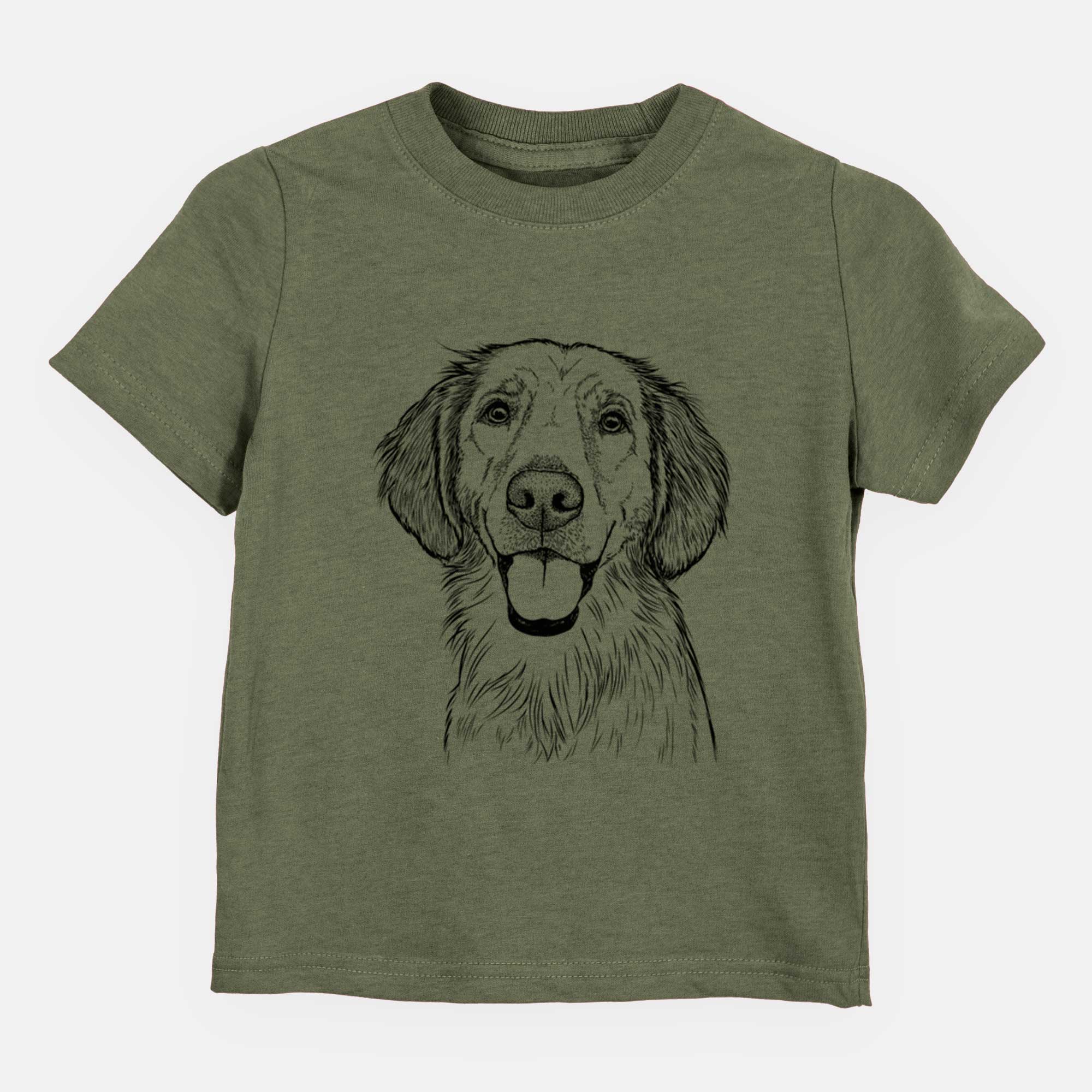 Bare Riley the Golden Retriever - Kids/Youth/Toddler Shirt