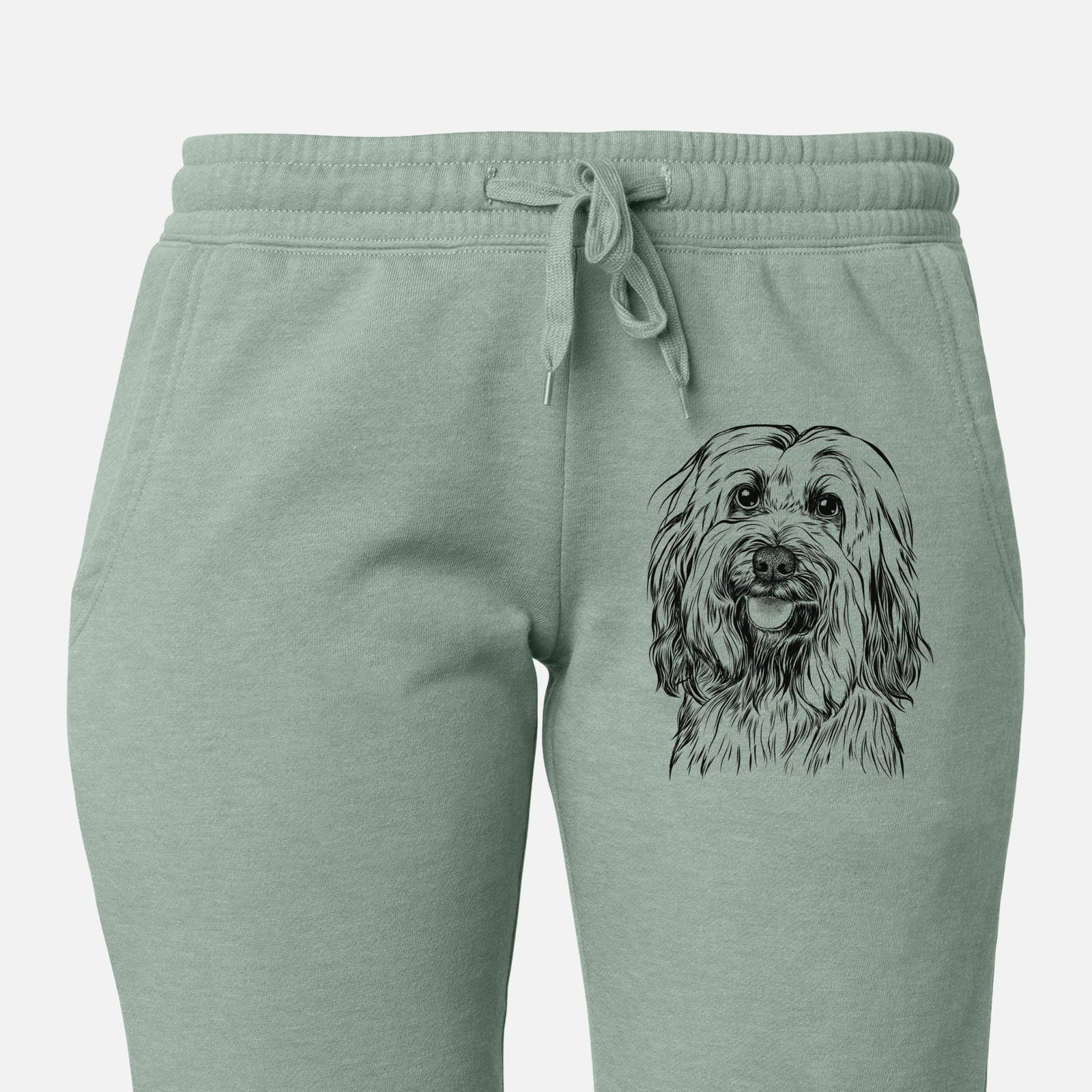 Rime the Tibetan Terrier - Women's Cali Wave Joggers