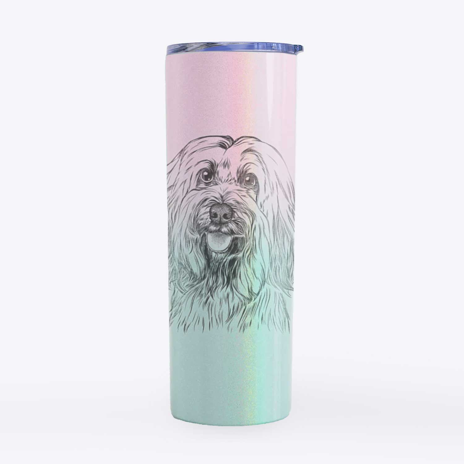 Rime the Tibetan Terrier - 20oz Skinny Tumbler