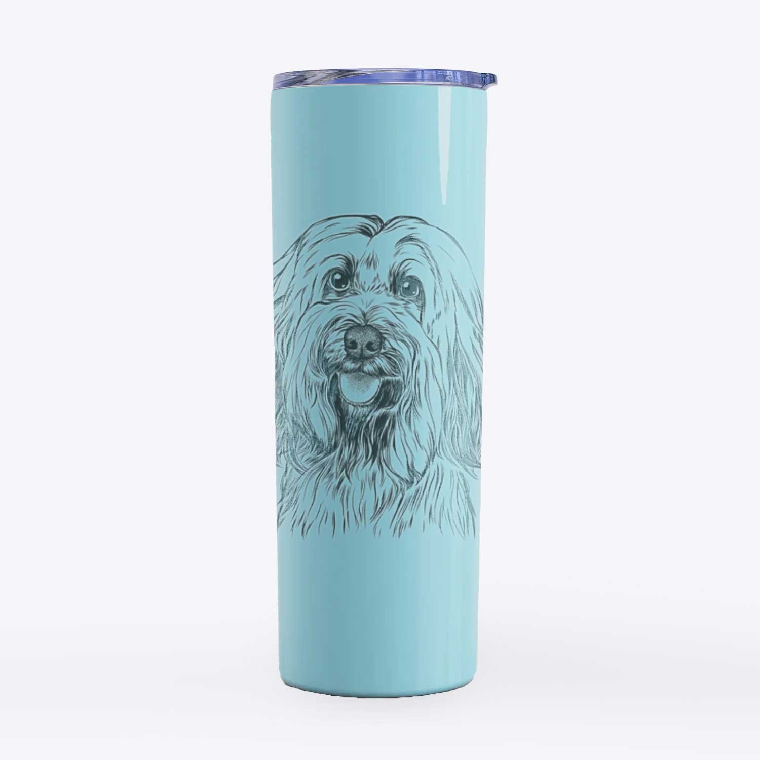 Rime the Tibetan Terrier - 20oz Skinny Tumbler