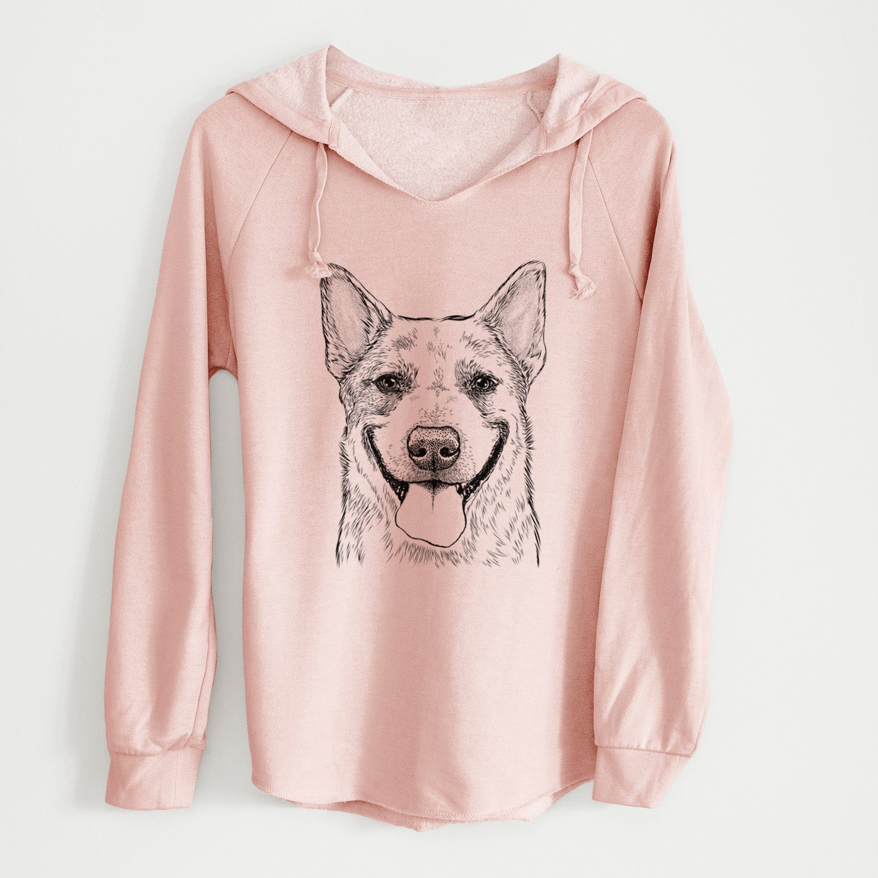 Bare Rio the Australian Cattle Dog - Cali Wave Hooded Sweatshirt