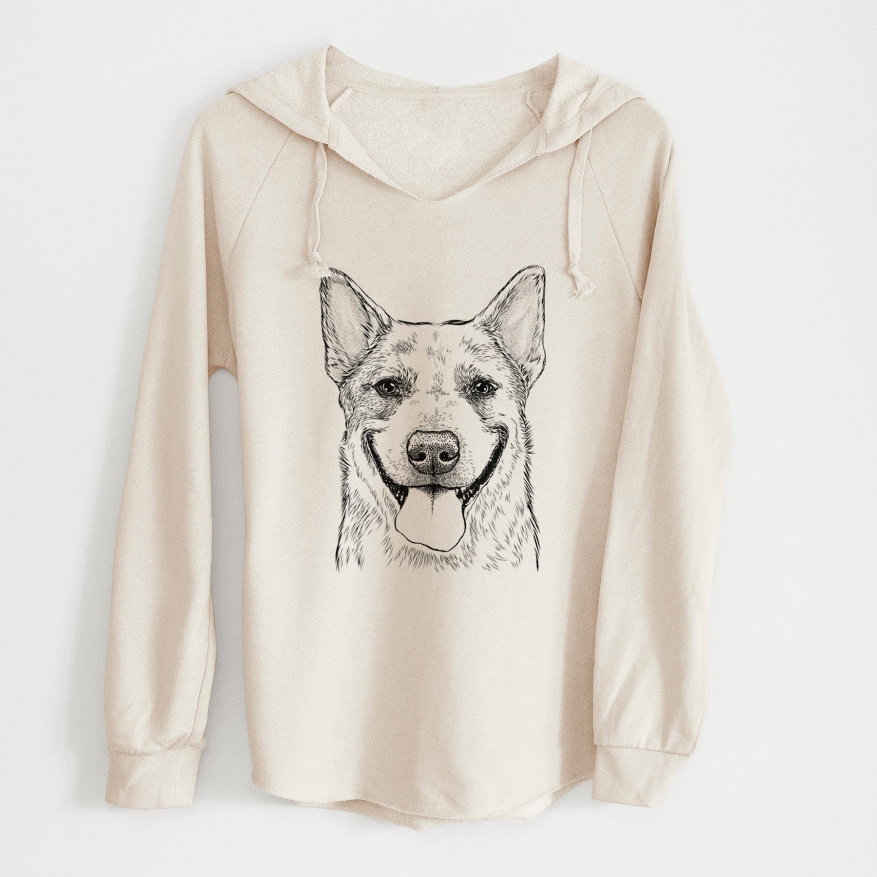 Bare Rio the Australian Cattle Dog - Cali Wave Hooded Sweatshirt